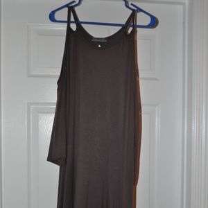 Gray T shirt Dress